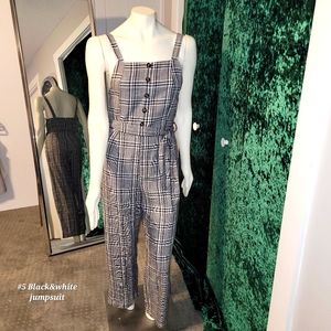 Black and White Jumpsuit